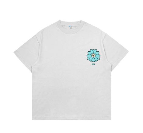 Hi VABA Oversized Blue Flower Tshirt | Kaos Streetwear Unisex Tee