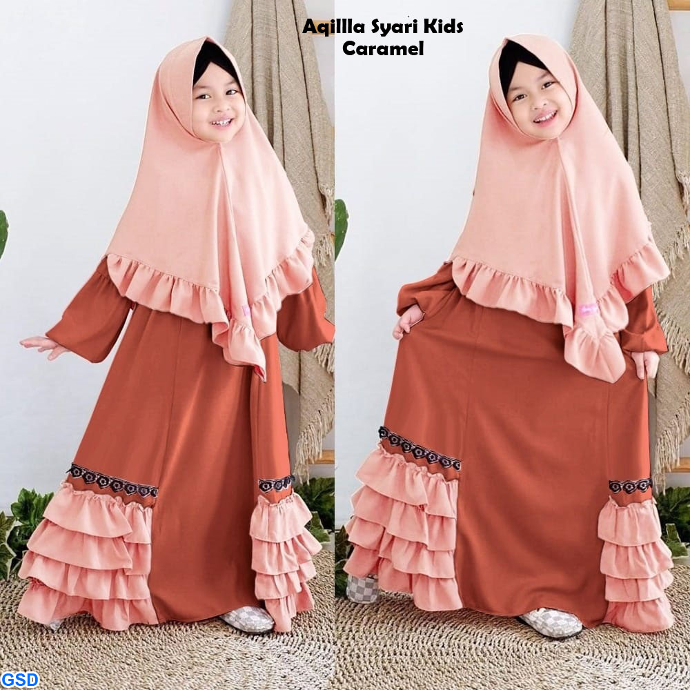 Aqilla Syari Kids navy