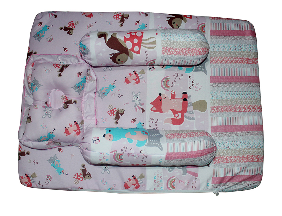 Set Kasur Bayi 3in1 Pink