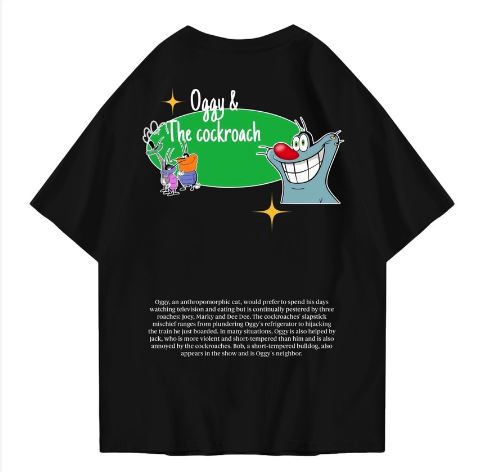 Hi VABA Oversized OGGY Tshirt | Kaos Streetwear Unisex Tee