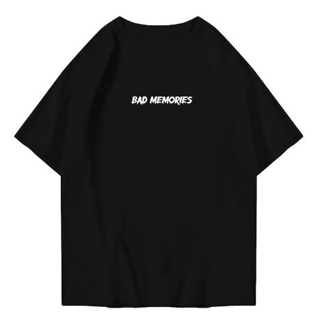 Hi VABA Oversized Bad Memories Tshirt | Kaos Streetwear Unisex Tee