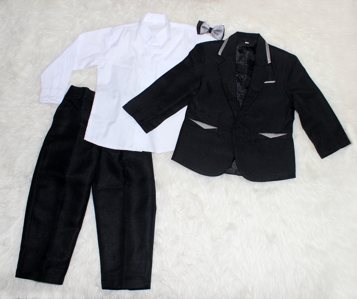 Set Jas Anak 0027 hitam