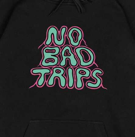 Hi VABA Hoodie No Bad Trips || Hoodie Pria dan Wanita Unisex | Hoodie Sablon M-XL