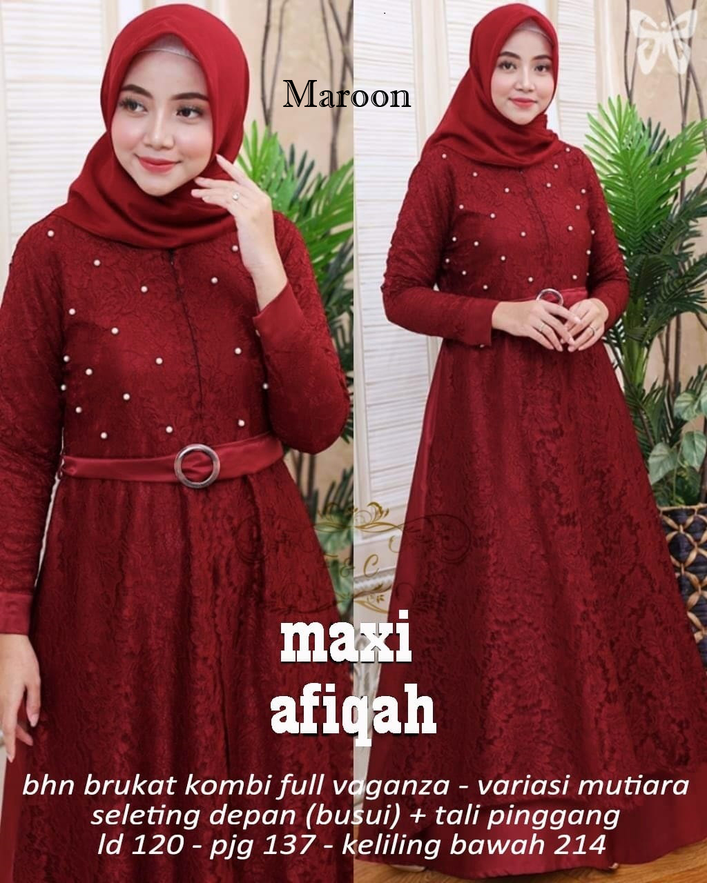 Maxi Afiqah mocca