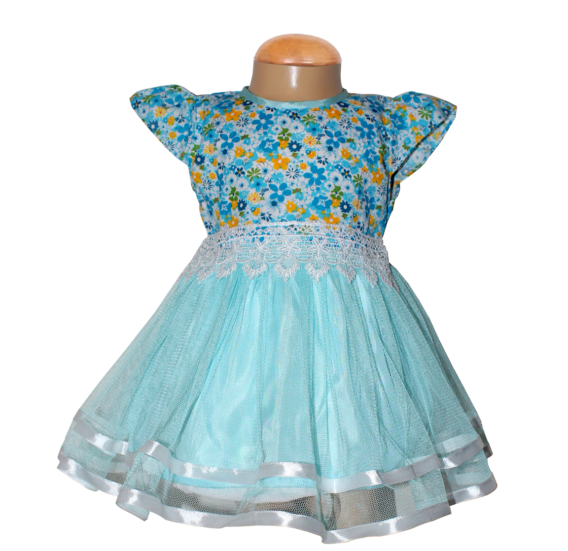 Dress Kids Beiby Biru