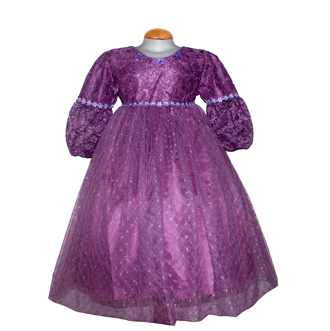 Dress Kids Doll Ungu