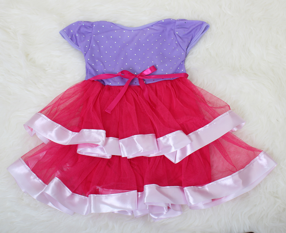 Dress kids raini ungu