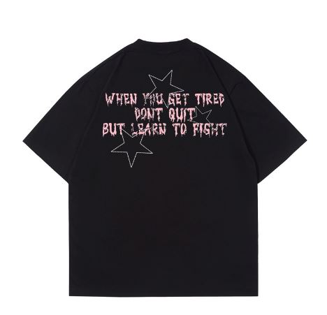 Hi VABA Oversized When You Get Tired Tshirt | Kaos Streetwear Unisex Tee