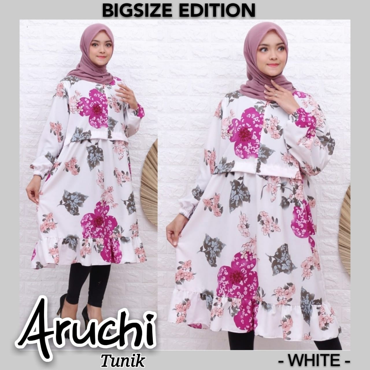 Tunik Aruchi Black