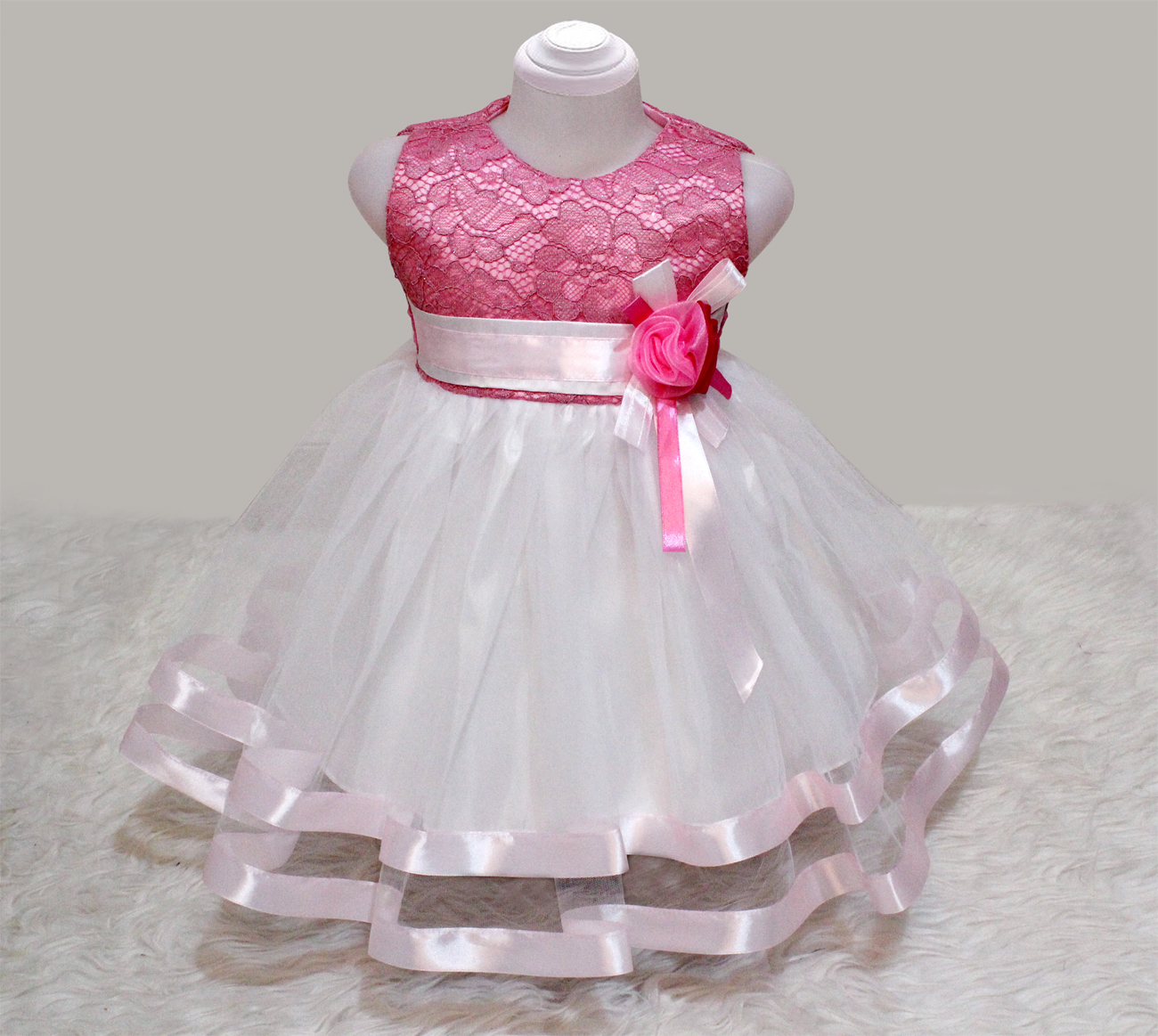 Dress isabel Brukat Pink