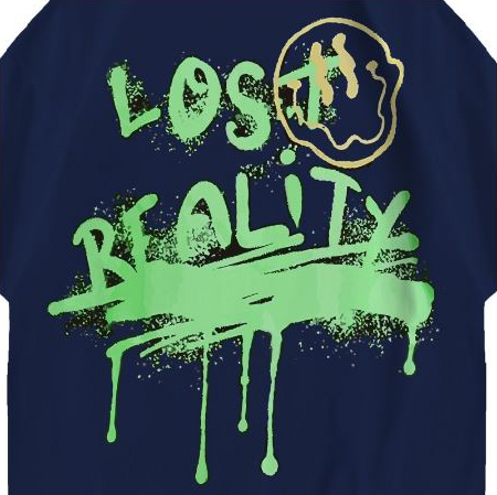 Hi VABA Oversized Lost Reality Tshirt | Kaos Streetwear Unisex Tee