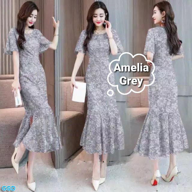 Amelia Dress Green