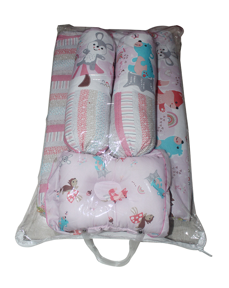 Set Kasur Bayi 3in1 Pink