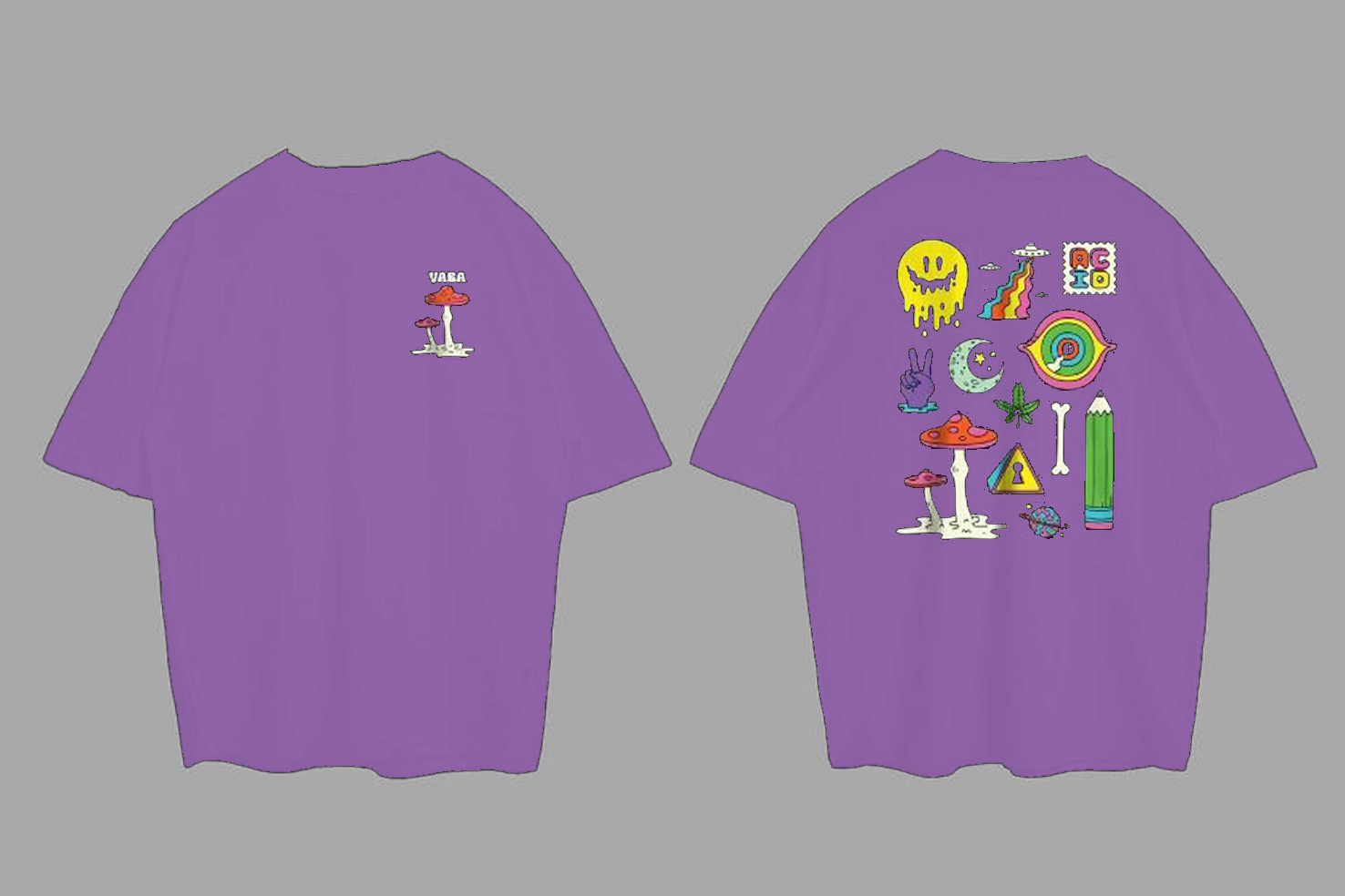  Tshirt Random Mushroom