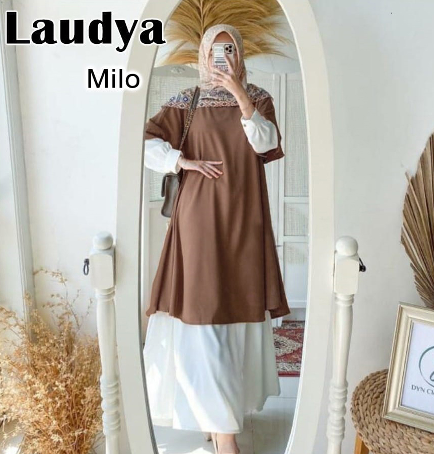 Laudya Tunik maroon