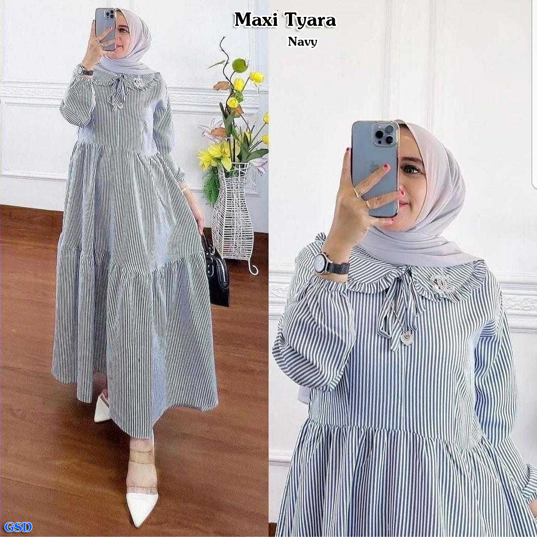 Maxi Tyara hitam