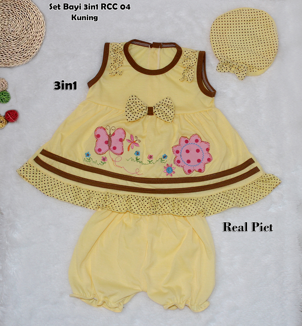 Set Bayi RCC04 3in1 pink