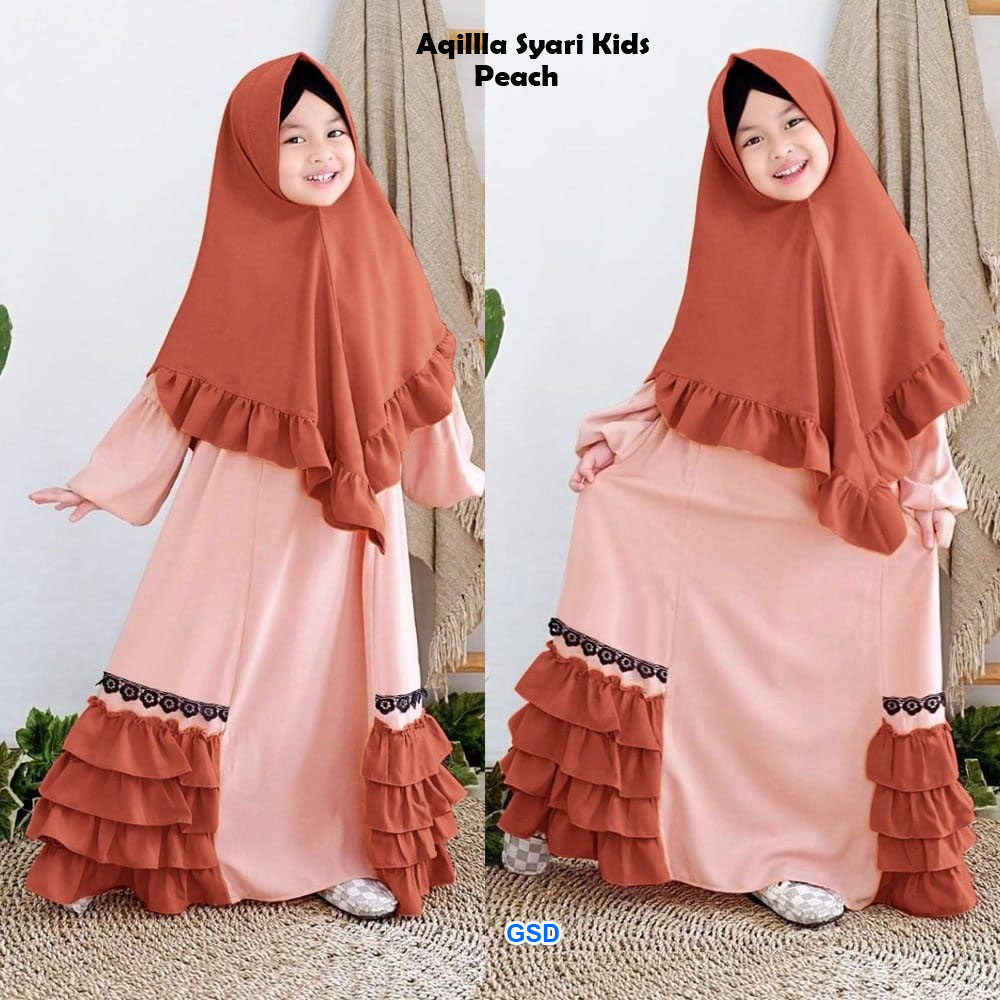 Aqilla Syari Kids Caramel