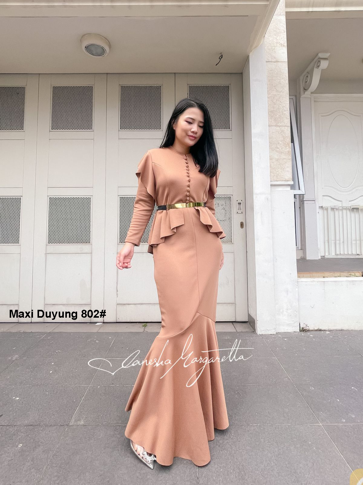 Maxi Duyung 802# hitam