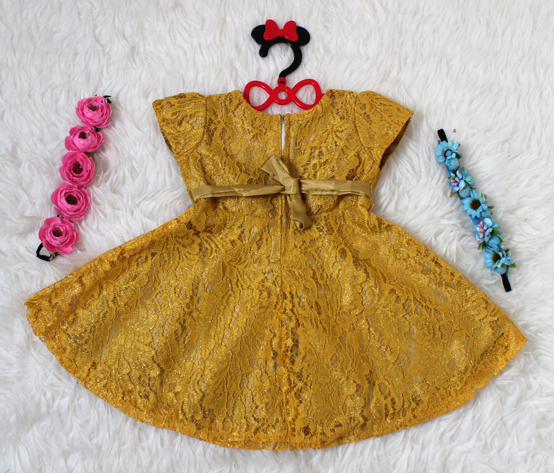 Dress Kids dori kuning