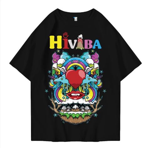 Hi VABA Oversized Tshirt | Kaos Streetwear Unisex Tee