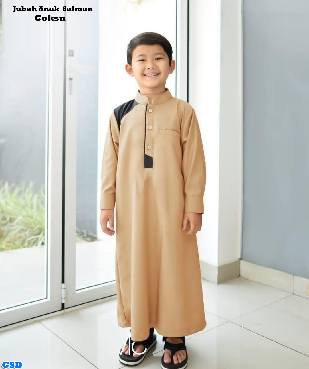 Jubah Anak Salman Maroon