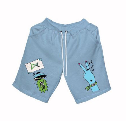 Hi VABA Ufo Hand Shortpants || Celana Pendek Unisex