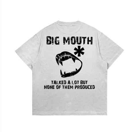 Hi VABA Oversized Big Mouth Tshirt | Kaos Streetwear Unisex Tee