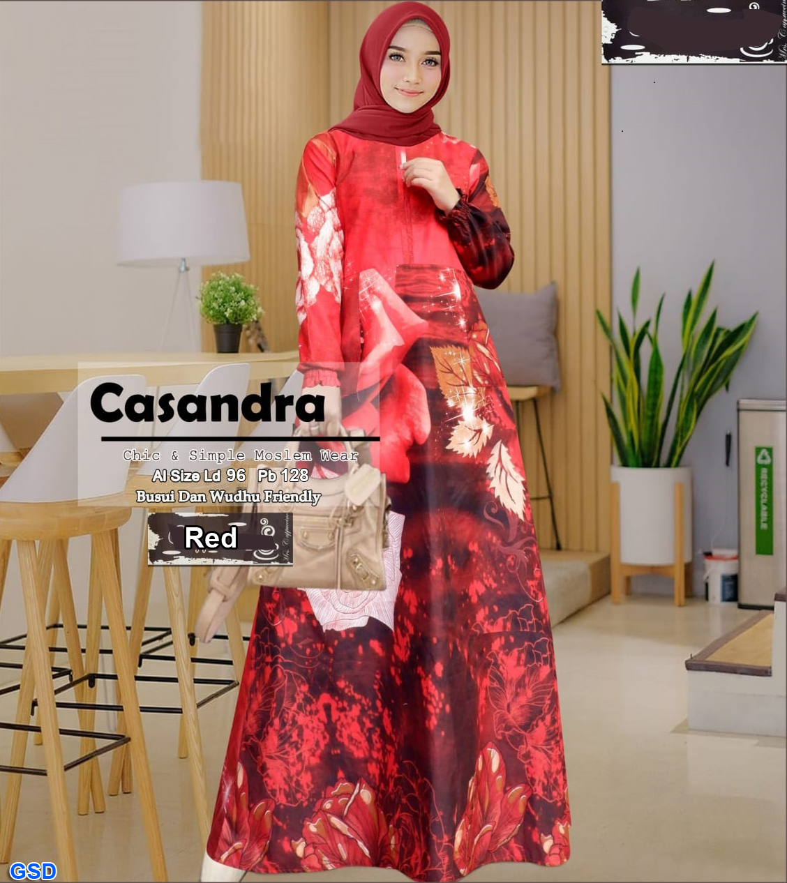 Gamis casandra coksu