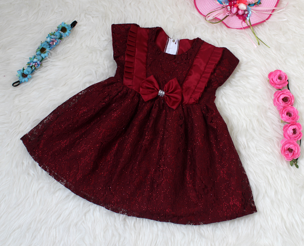 Dress Kids Clara maroon