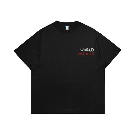 Hi VABA Oversized World Are Wild Tshirt | Kaos Streetwear Unisex Tee