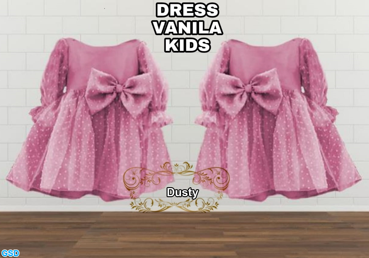 Dress Kids Vanila abu