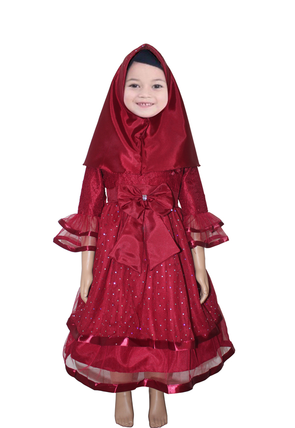 Hijab VL06 Maroon