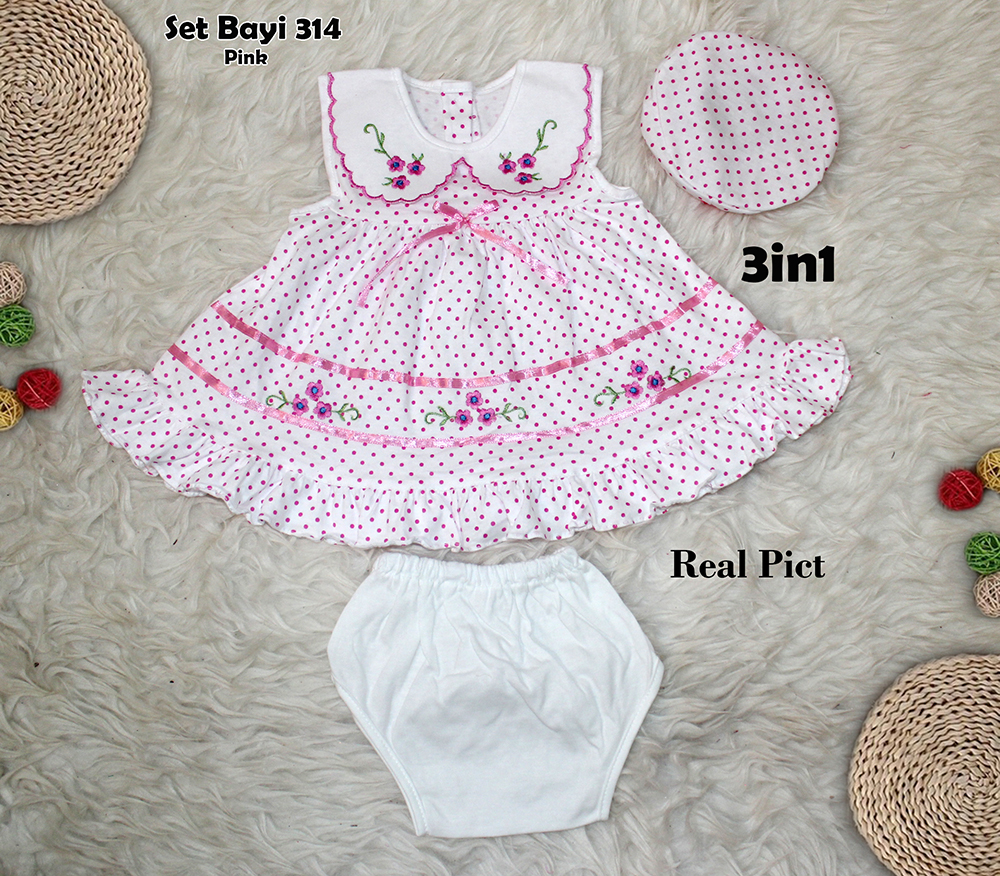 Set Bayi 314 3in1 kuning