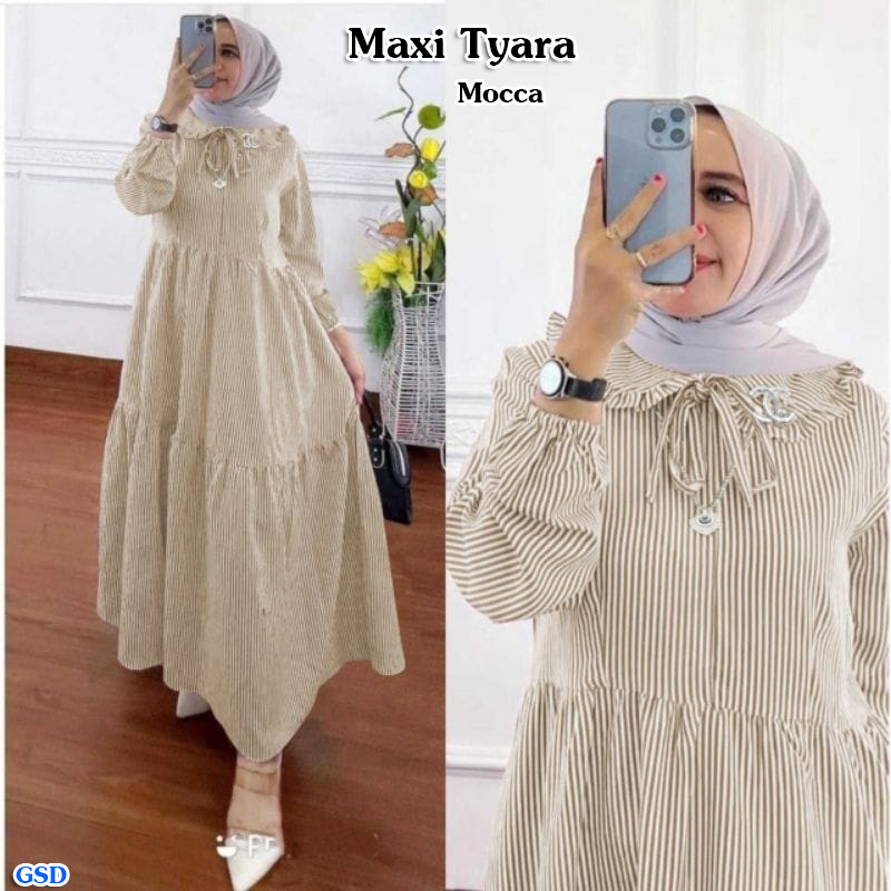 Maxi Tyara hitam