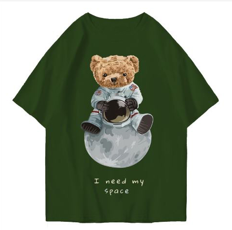 Hi VABA Oversized I Need My Space Tshirt | Kaos Streetwear Unisex Tee