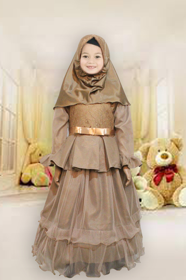 Set Hijab Anak J568 Coksu