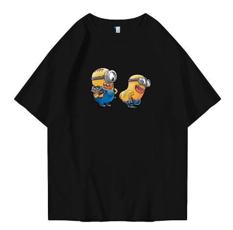 Hi VABA Oversized Cute Minion Tshirt | Kaos Streetwear Unisex Tee