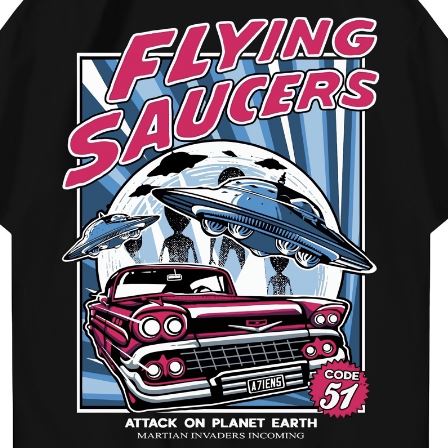 Hi VABA Oversized Flying Saucers Tshirt | Kaos Streetwear Unisex Tee