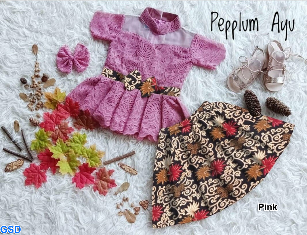 Set pepplum ayu benhur