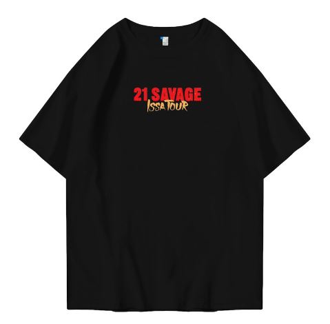 Hi VABA Oversized 21 Savage Tshirt | Kaos Streetwear Unisex Tee