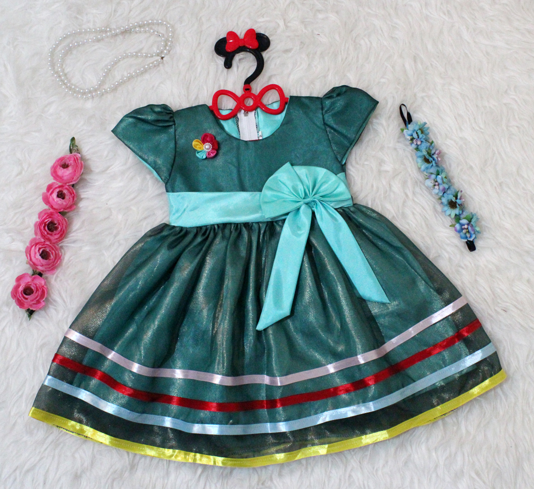 Dress Kids Megi Hijau