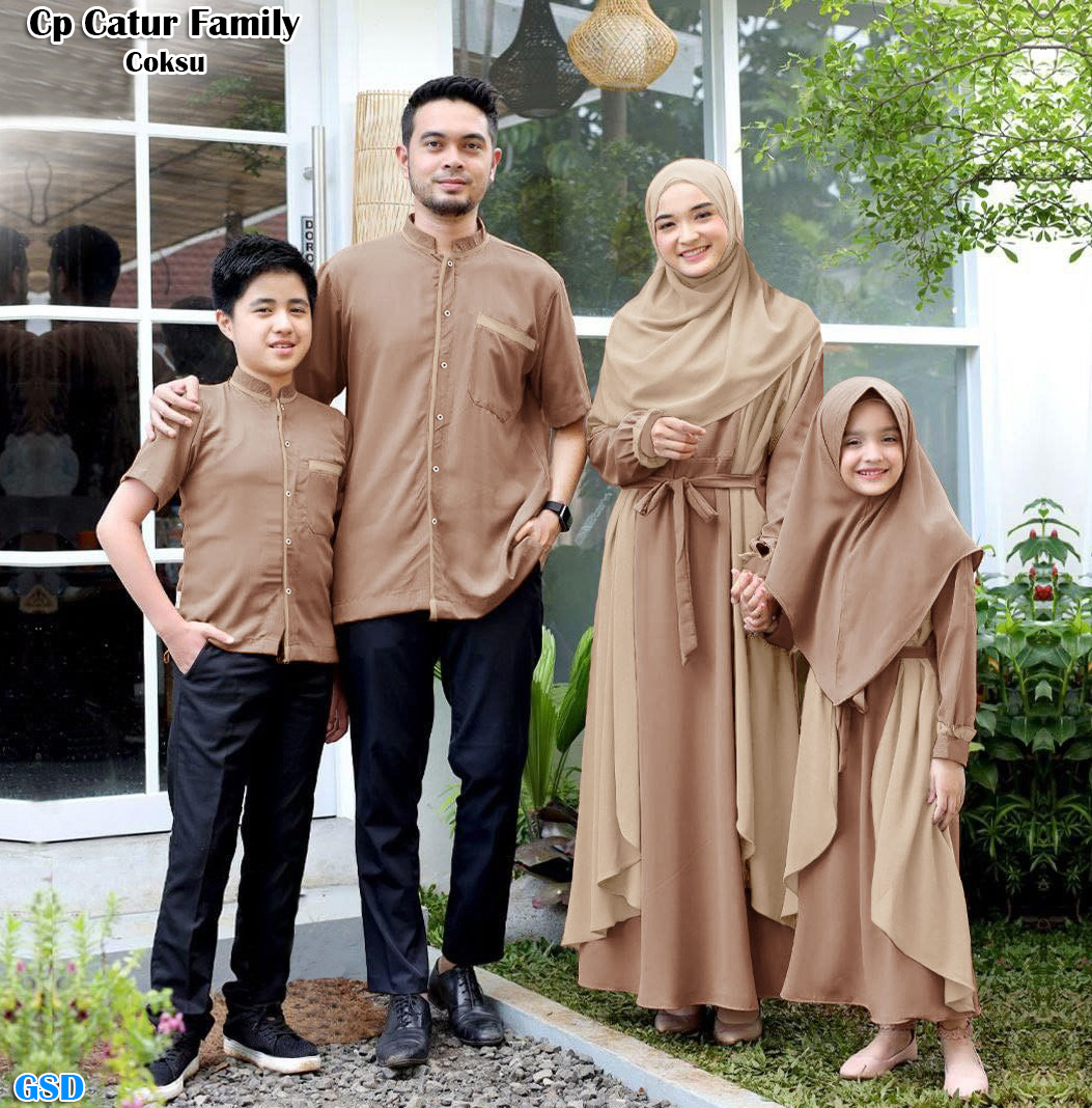 Cp Family Catur (gamis Anak Perempuan) coksu