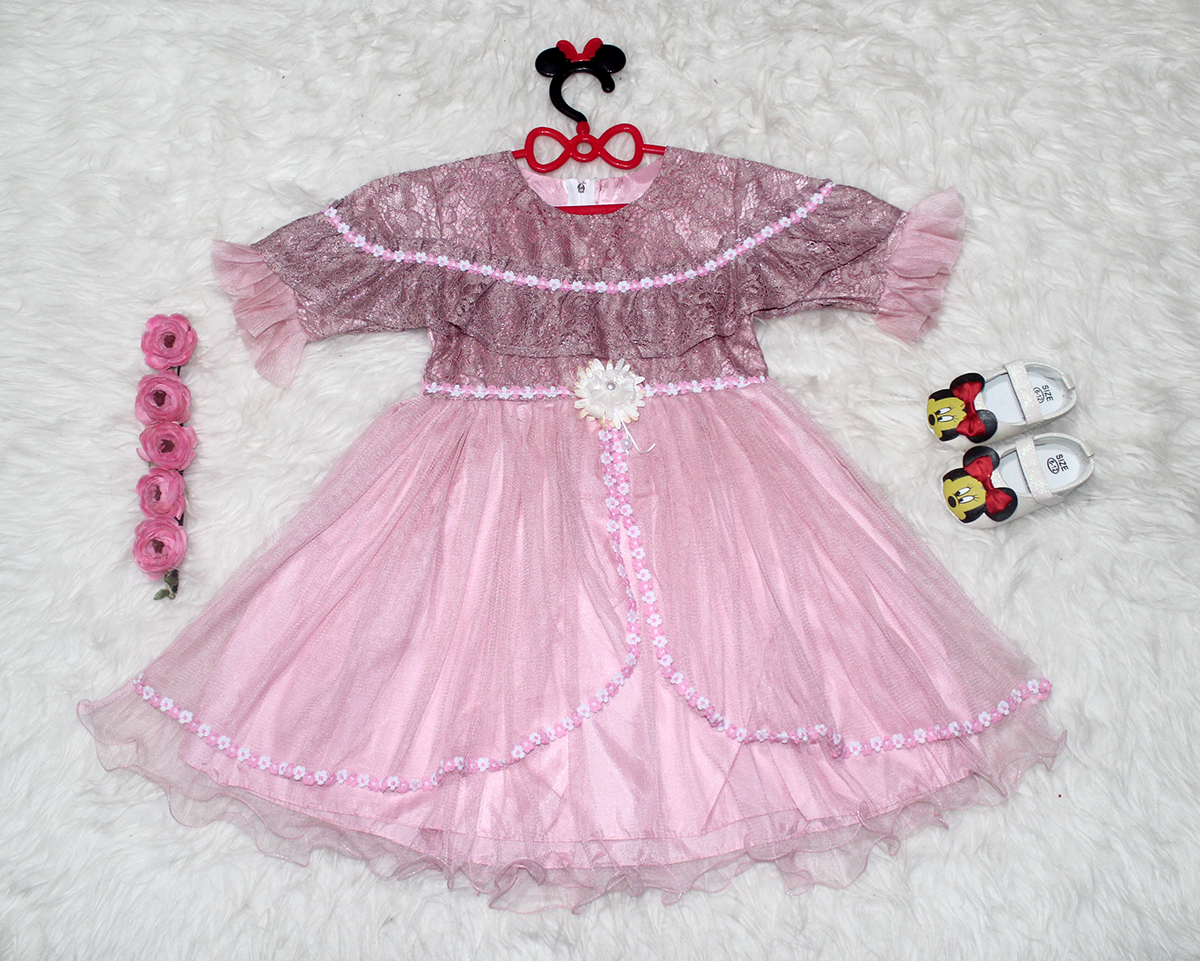 Dress Kids Yesa Pink