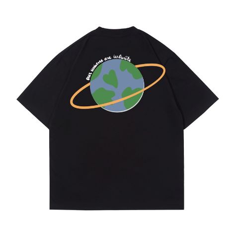 Hi VABA Oversized World Are Infinite Tshirt | Kaos Streetwear Unisex Tee