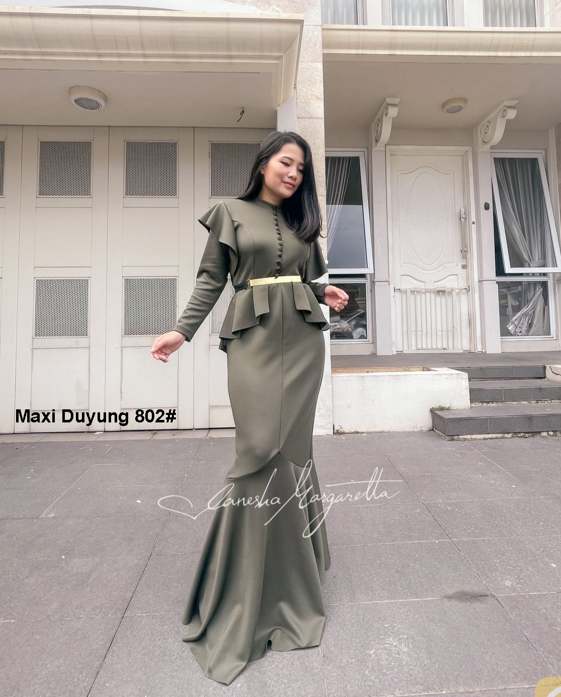 Maxi Duyung 802# hitam