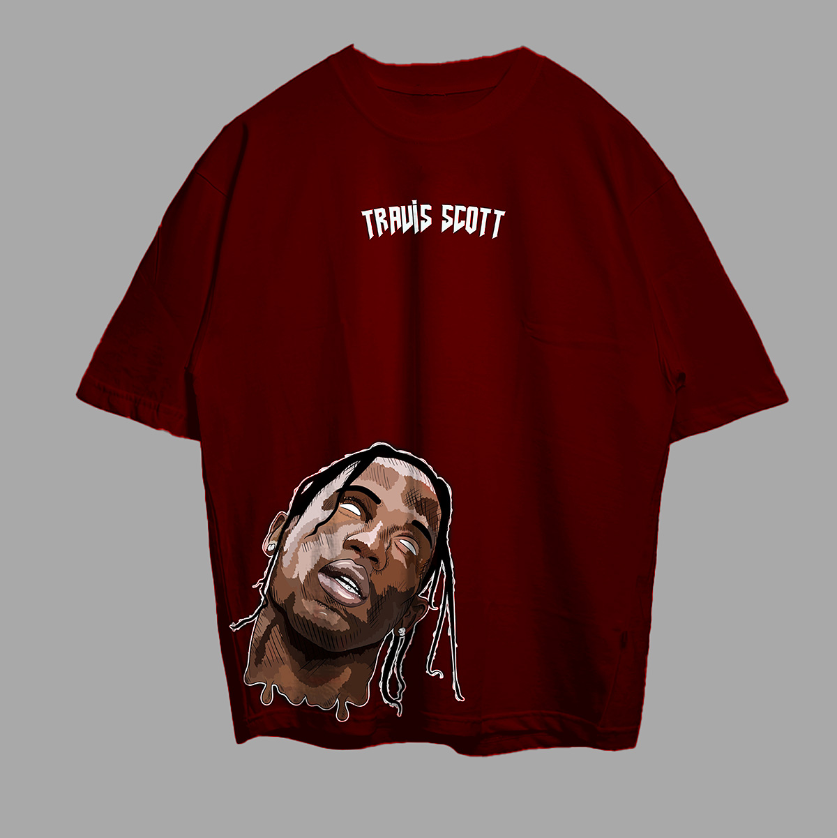 VABA Oversized Tshirt Travis Scott | Kaos Streetwear Unisex Tee