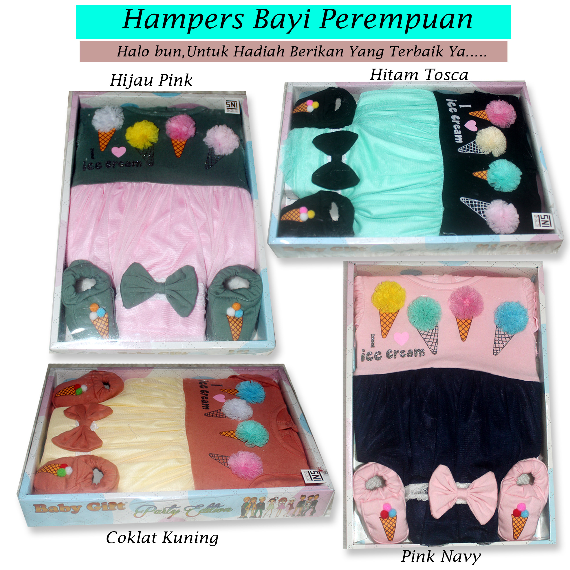 Set  Bayi Ice Cream 3in1