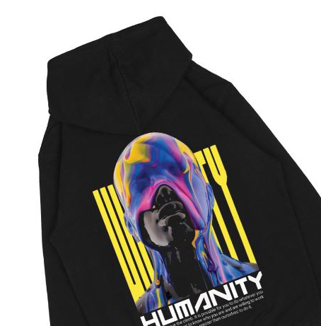 Hi VABA Hoodie Humanity || Hoodie Pria dan Wanita Unisex