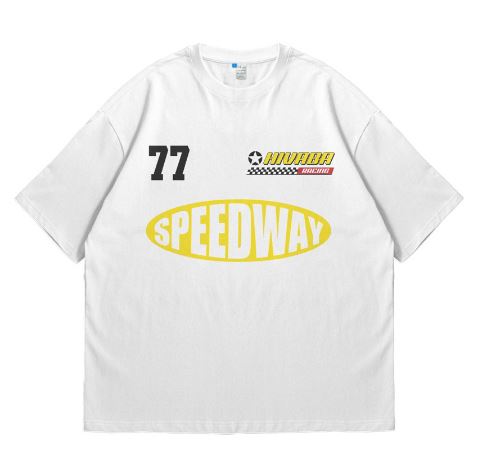 Hi VABA Oversized Speedway Tshirt | Kaos Streetwear Unisex Tee